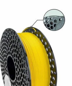 Alternative view of ABS PLUS filament Yellow