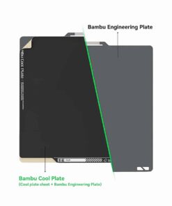 Bambu magas hőmérsékletű lemez (sima PEI)