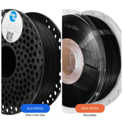 Alternative view of PETG Hyper Speed White 1+1 GRATIS