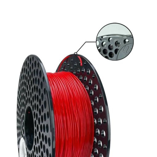 Flexible filament 85A Red spool