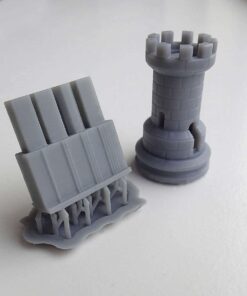 Alternative view of Liqcreate Strong-X Grey Resin