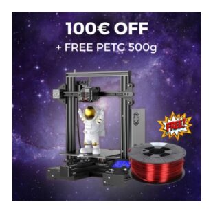 Creality Ender 3 NEO+ 500g PETG GRATIS 500g PETG GRATIS