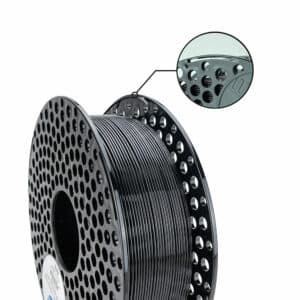 Alternative view of PCTG filament Black