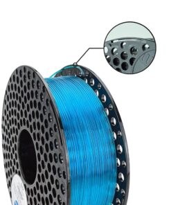 Alternative view of PETG Transparent filament Blue