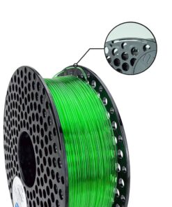 Alternative view of PETG Transparent filament Green