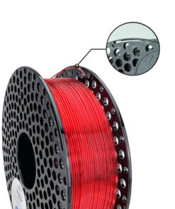 Alternative view of PETG Transparent filament Red