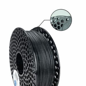 Alternative view of PLA Glitter filament Black