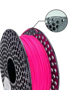 Alternative view of PLA Neon filament Pink