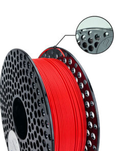 Alternative view of PLA Neon filament Red