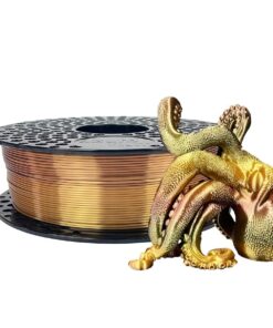 PLA Silk filament Rainbow Amber