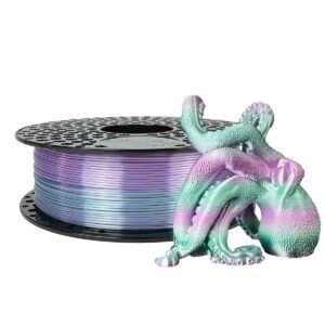 PLA Silk filament Rainbow Aurora