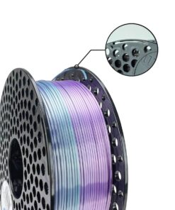 Alternative view of PLA Silk filament Rainbow Aurora