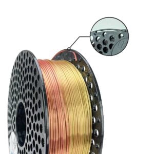 Alternative view of PLA Silk Filament Rainbow Harmony