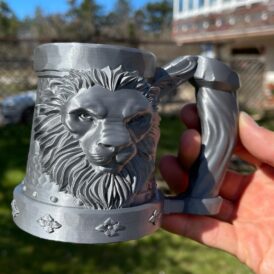 Alternative view of PLA Original Silver Sample