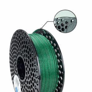 Alternative view of PLA Glitter filament Green