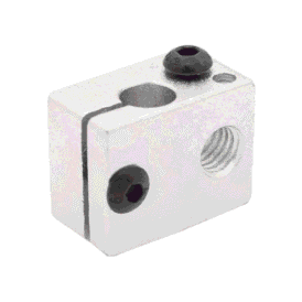 Blocco termico in alluminio E3D V6