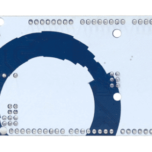 Alternative view of Arduino Mega 2560 plošča