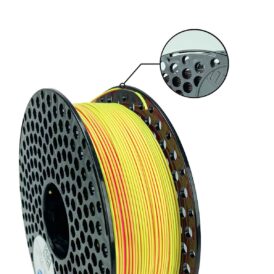 Alternative view of PLA Dual Neon szál Sárga - Rózsaszín