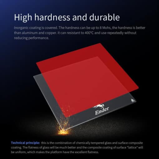 creality ender 7 glass platform