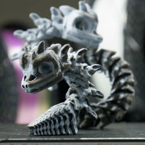 dual light dark grey dragon