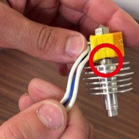 Alternative view of Micro Swiss Kit Hotend completamente in metallo per Flashforge