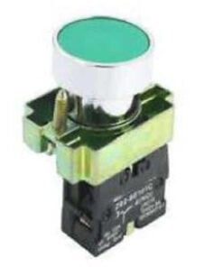 Zöld gomb panelre szerelhető