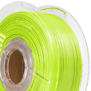 Alternative view of PETG Neon filament Lime