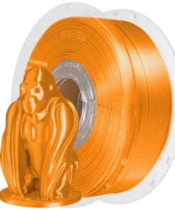 PLA Silk filament Flame Orange