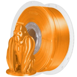 PLA Silk filament Flame Orange