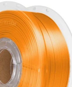 Alternative view of PLA Silk filament Flame Orange