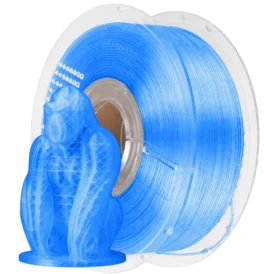 PLA Transparent filament Blue