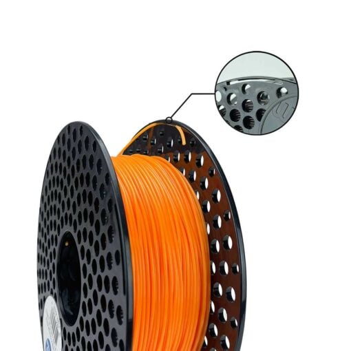 Flexible Filament 65A Neon Orange – Bild 2
