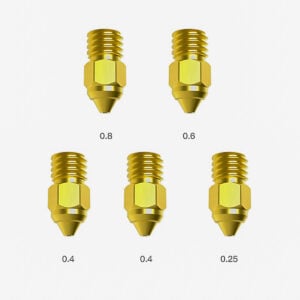 Creality MK8 brass nozzle (5 pack)
