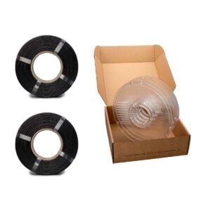 2x Refill PLA Black + 2x Master Spool