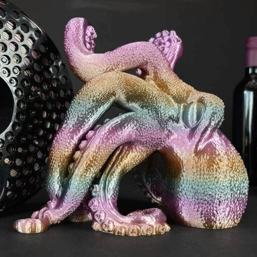 PLA Silk filament Rainbow Tropicana - Image 5