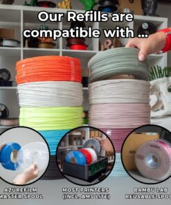 Alternative view of SUPER PACK PLA MATTE WHITE