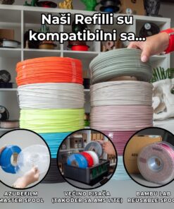 Alternative view of SUPER PACK PLA MATTE WHITE