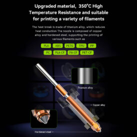 Alternative view of Kit ugello a cambio rapido Unicorn K2 Plus