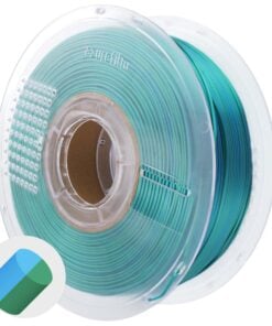 3d-filament-PLA-Silk-Dual-Color-Emerald-Surf-Master-Spool-Front-azurefilm