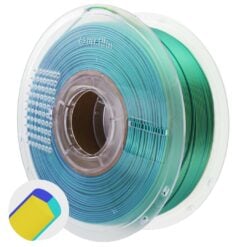 3d-filament-PLA-Silk-Tri-Color-Peacock-Bloom-Master-Spool-Front-azurefilm