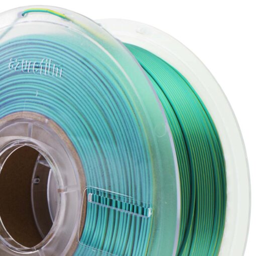 3d-filament-PLA-Silk-Tri-Color-Peacock-Bloom-Master-Spool-Front-zoom-azurefilm