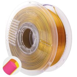 3d-filament-PLA-Silk-Tri-Color-Sunset-Blaze-Master-Spool-Front-azurefilm