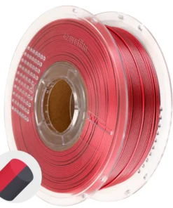 PLA Silk Dual Color Crimson Steel