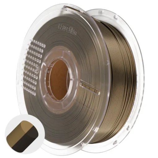 PLA Silk Dual Color Obsidian Moss - immagine 2