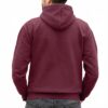 hoodie bordeaux back azurefilm