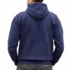 hoodie male navy blue back azurefilm