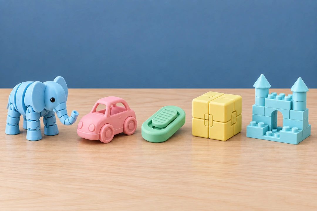 Refill PLA Pastel 1.75mm 11 Refill PLA Pastel 3D-printed toys