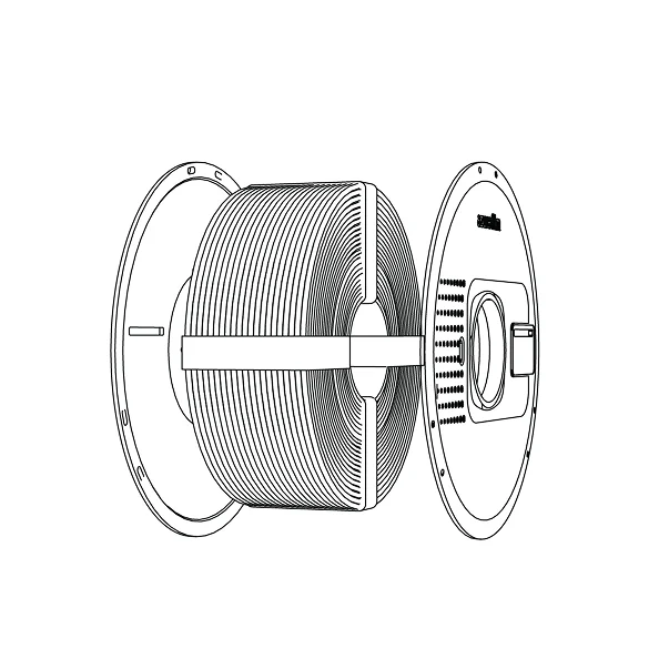 Bambu Lab H2C Combo 19 Step 2: install the filament refill on the Master Spool