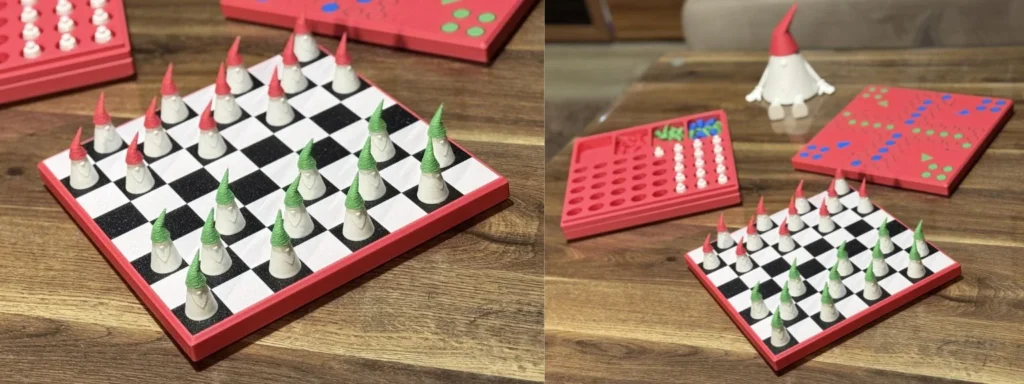 Top 10 božićnih darova koje možete 3D printati 9 3D-ispisana božićna društvena igra