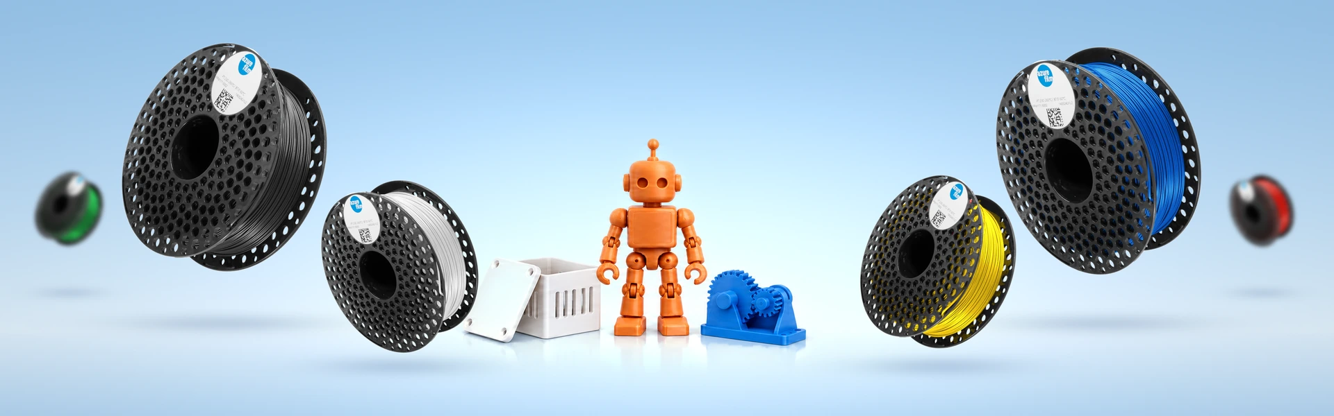 ABS FILAMENTS: Choose your ABS 3D printer filament for home or industrial 3D printing